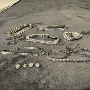 Competition dance costume jewelry